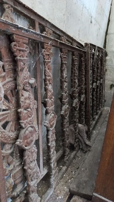 clôture (table de communion), détail