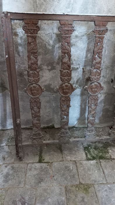 clôture (table de communion), détail