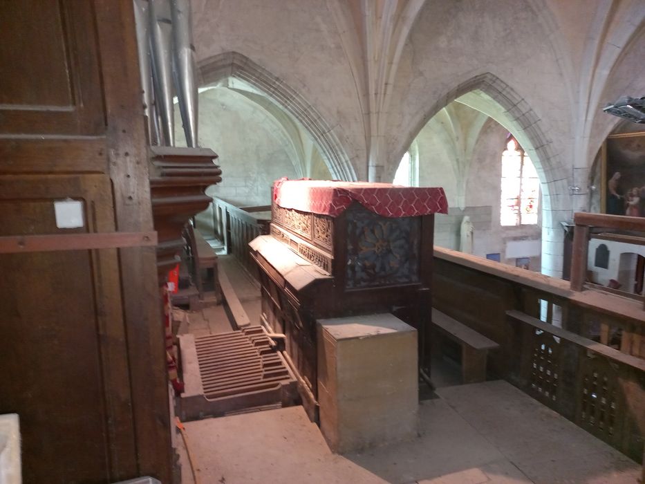 orgue de tribune, console