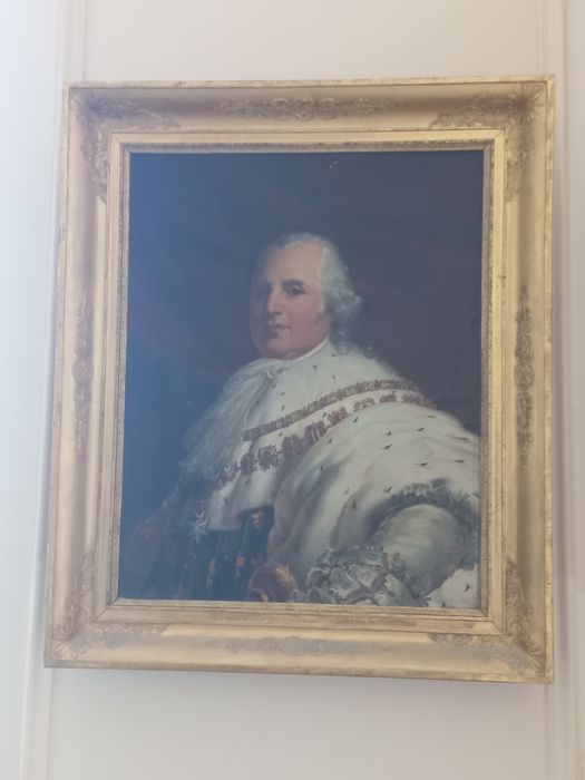 Tableau : Portrait de Louis XVIII