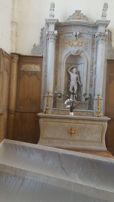 statue : Saint Sébastien