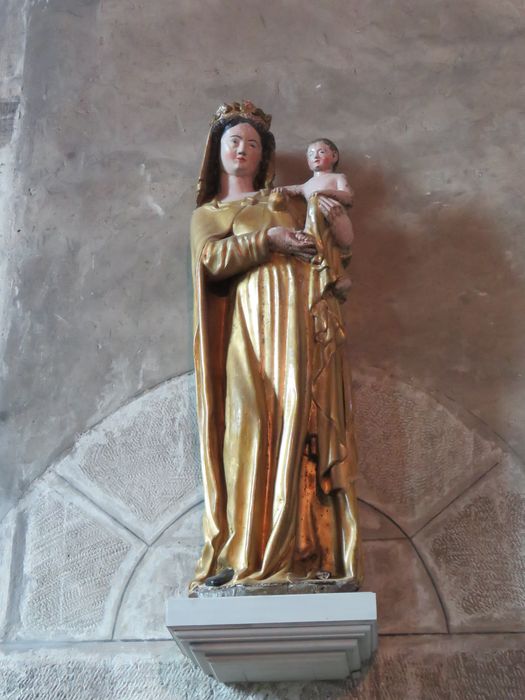 Statue dite la Vierge du prieuré : Vierge à l'Enfant