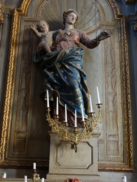 Statue : Vierge à l'Enfant