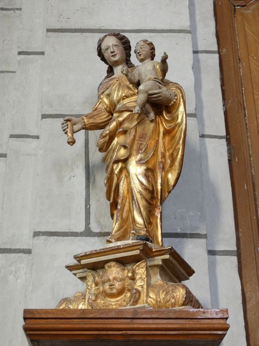 Statue : Vierge à l'Enfant