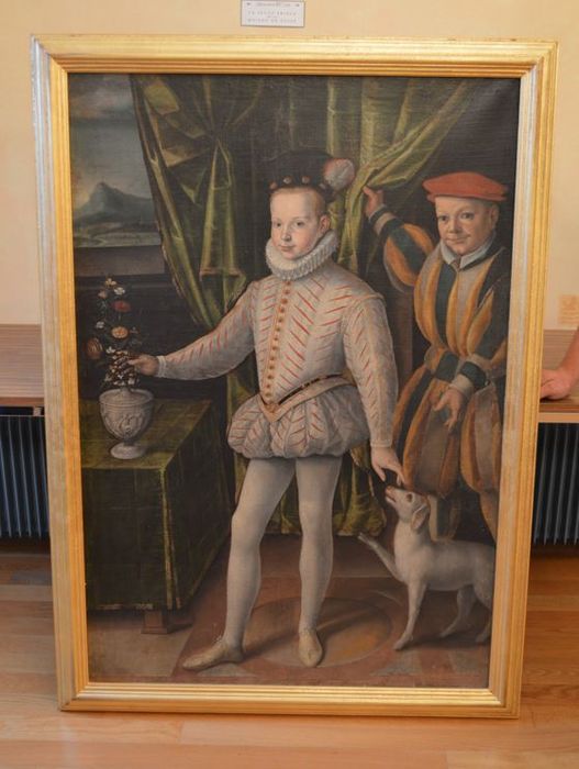tableau : Portrait d'un fils de Claude de Lorraine