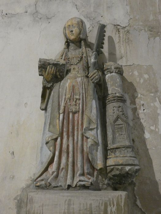 statue : Sainte Barbe