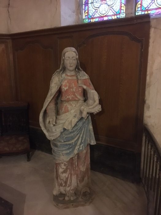 statue : Vierge à l'Enfant