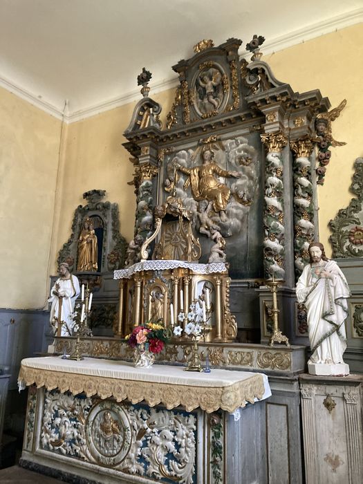 maître-autel, retable : Assomption de la Vierge