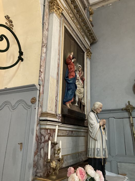 autel, retable secondaire : Mort de Joseph