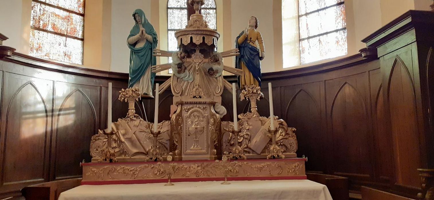 maître-autel, tabernacle, exposition