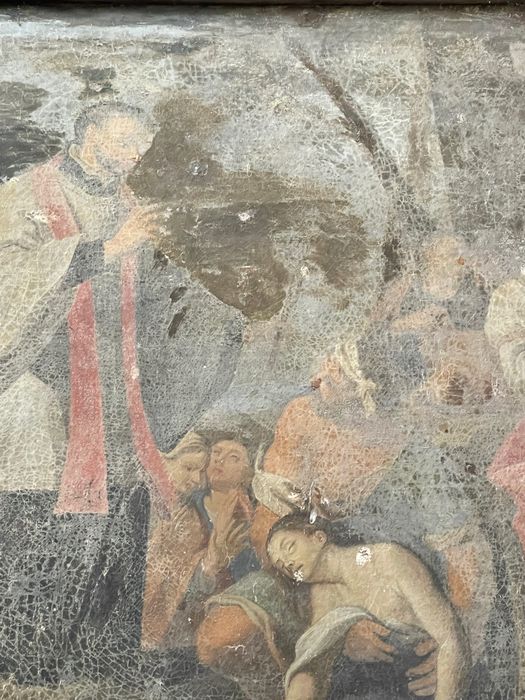 tableau : Saint François-Xavier, vue partielle