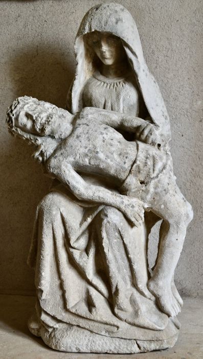 groupe sculpté : Vierge de Pitié