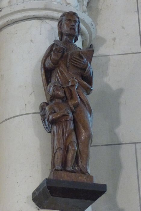 statue (statuette) : Saint Matthieu