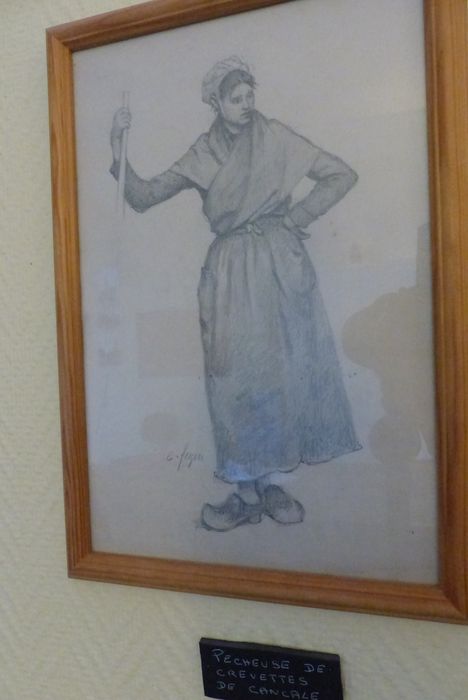 tableau : Portrait d'un pêcheur Cancalais