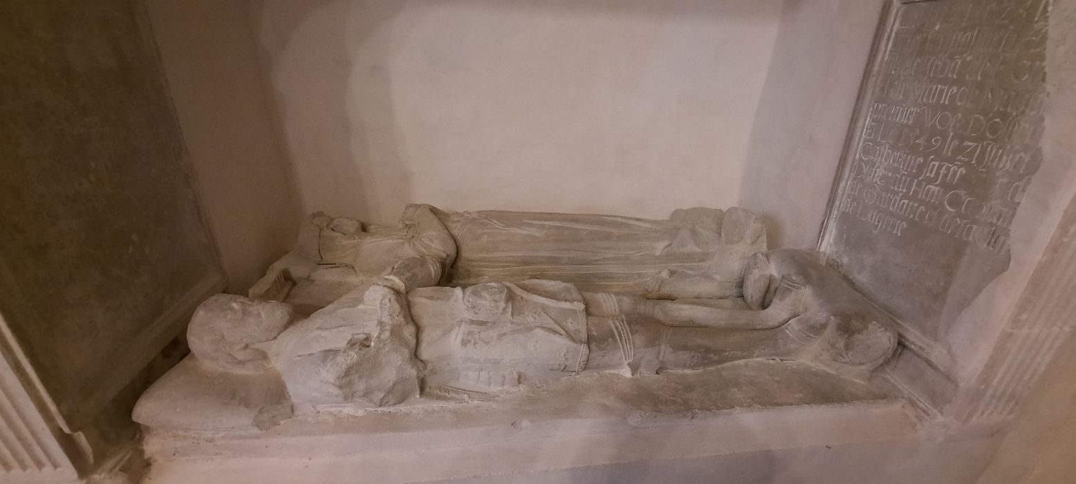 Monument funéraire, enfeu d'un chevalier et de sa femme