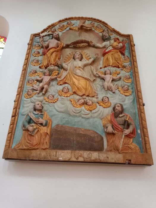 demi-relief : Assomption de la Vierge