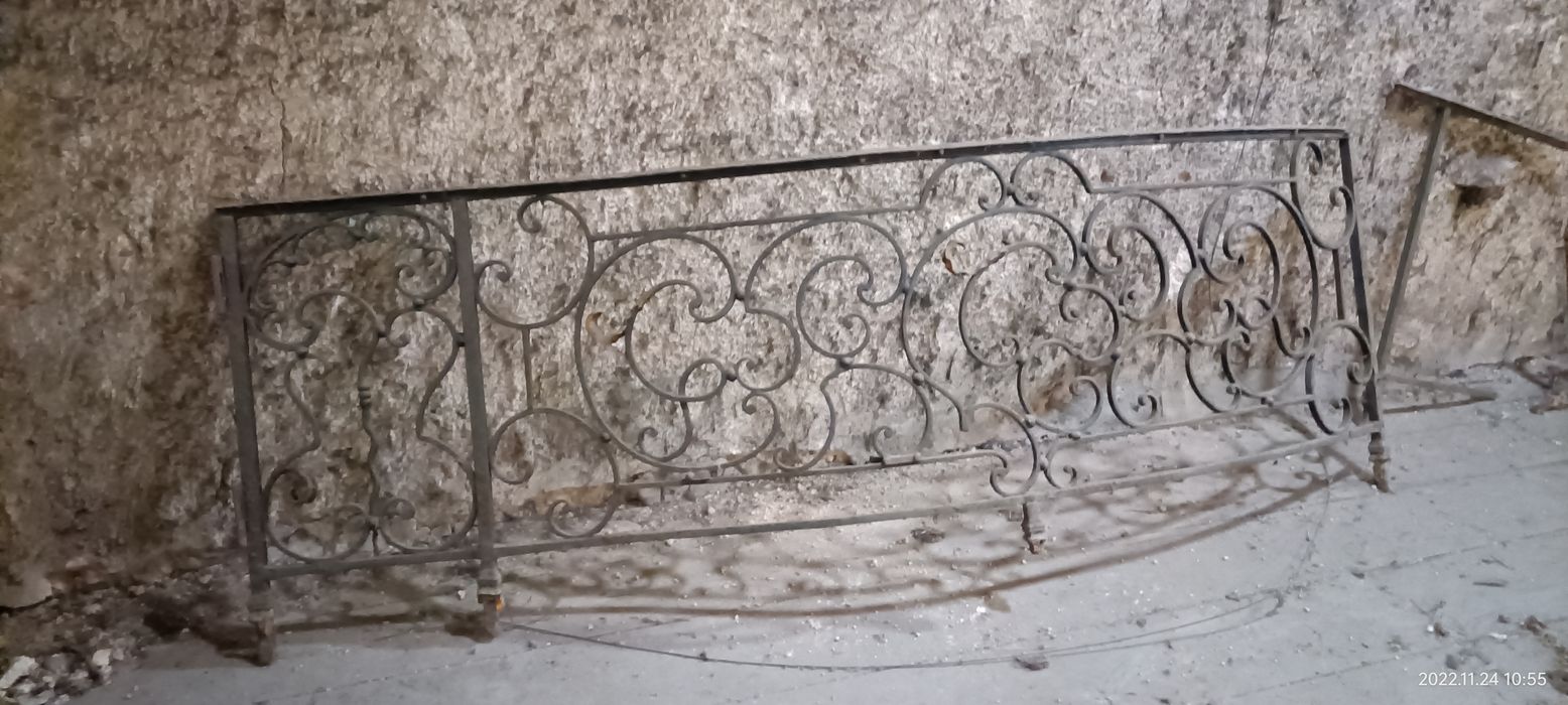 clôture de choeur (grille de communion), vue partielle