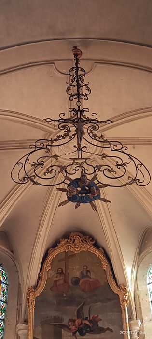 poutre de gloire (?) : Christ en croix