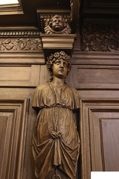 lambris de revêtement, détail