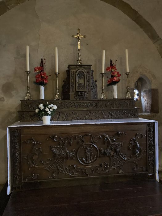 maître-autel, gradins d'autel, tabernacle