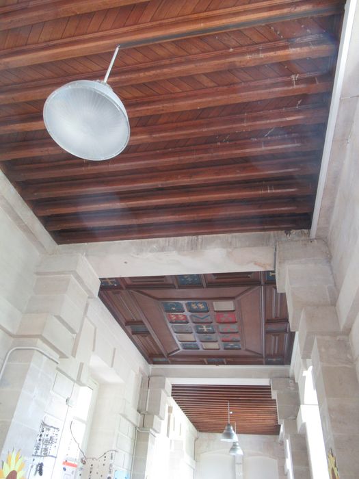 Vestibule, vue partielle du plafond