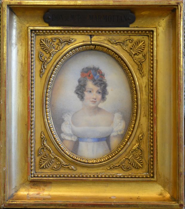 tableau, cadre : Portrait de jeune fille