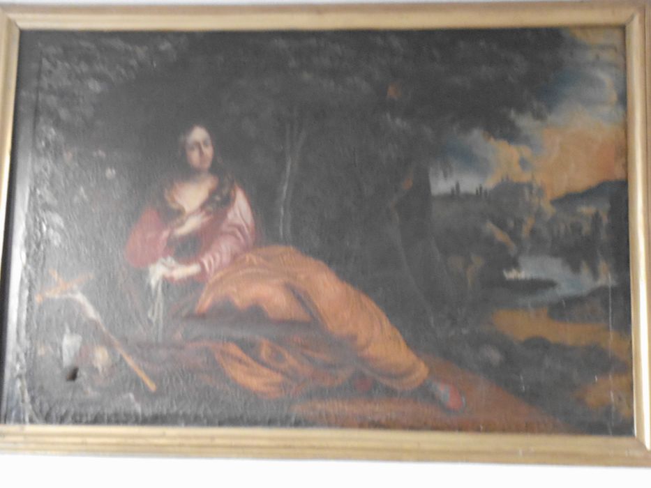 tableau (trumeau de cheminée) : Marie-Madeleine