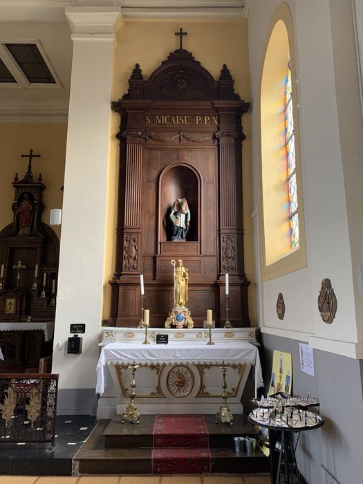 Autel de Saint-Nicaise, retable