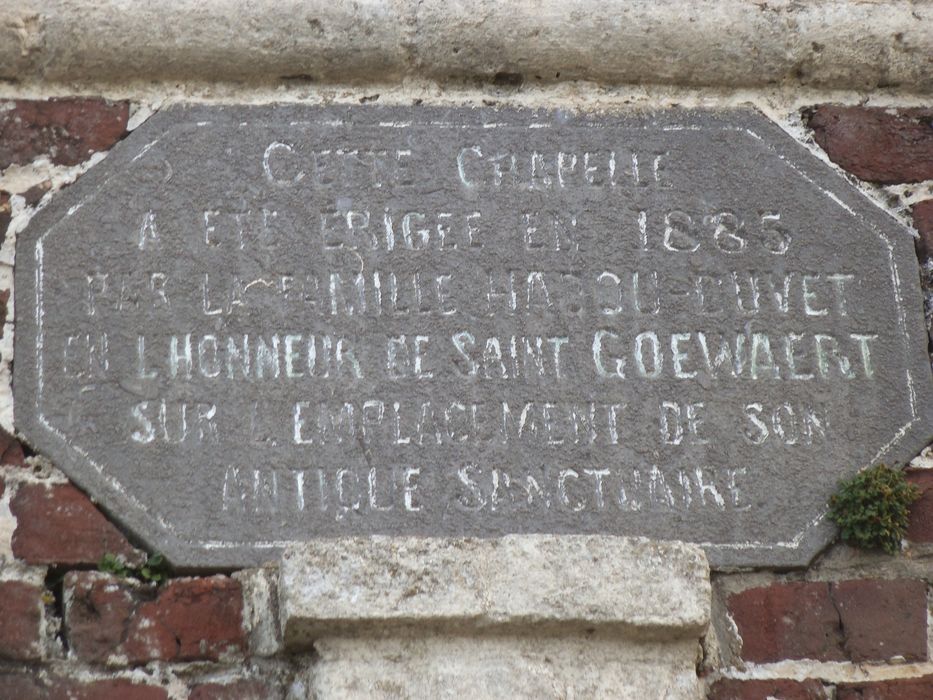 étail de l’inscription