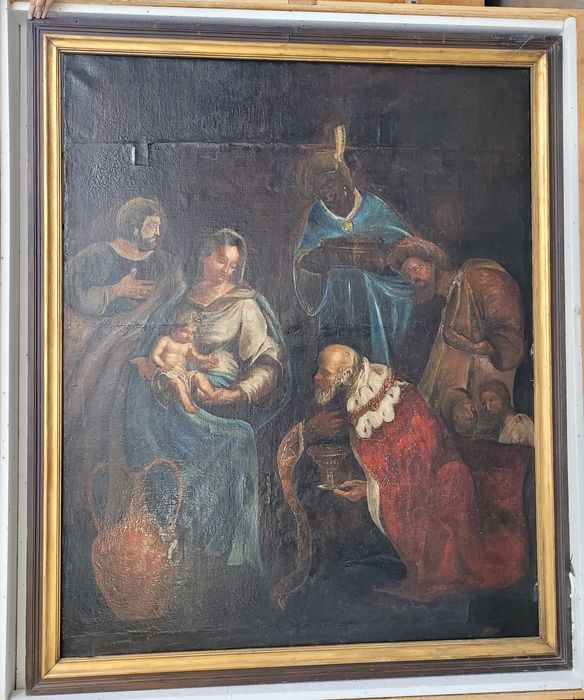 tableau : Adoration des Mages