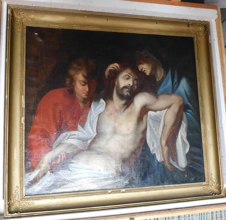 tableau : Déploration sur le Christ mort