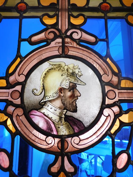 verrière du grand salon, détail