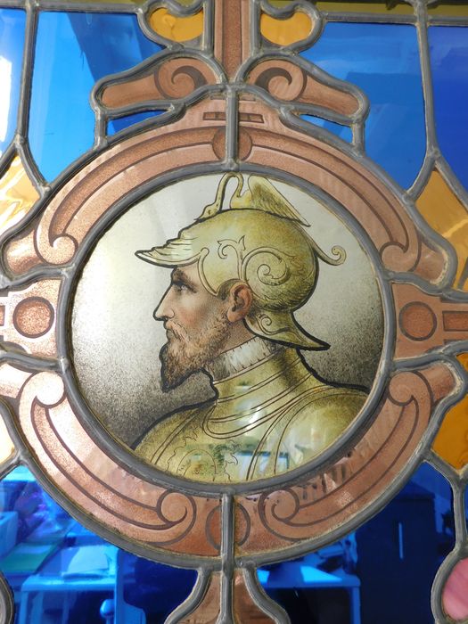 verrière du grand salon, détail