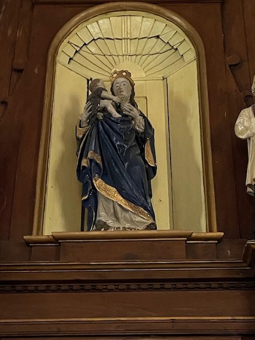 statue (petite nature) : Vierge à l'Enfant