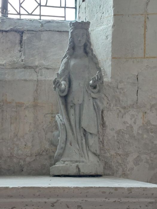 statue : Sainte Catherine d'Alexandrie