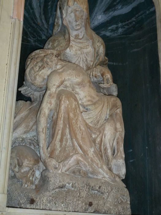 groupe sculpté : Vierge de Pitié