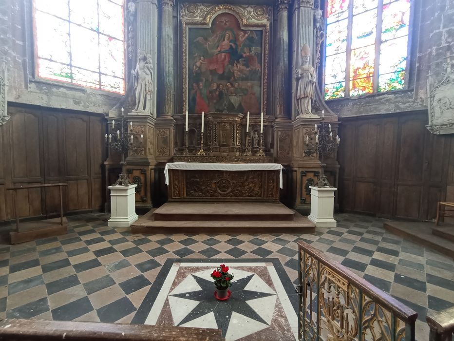 maître-autel, retable, tableau : Assomption de la Vierge - © Ministère de la Culture (France), Collectif Objets – Tous droits réservés