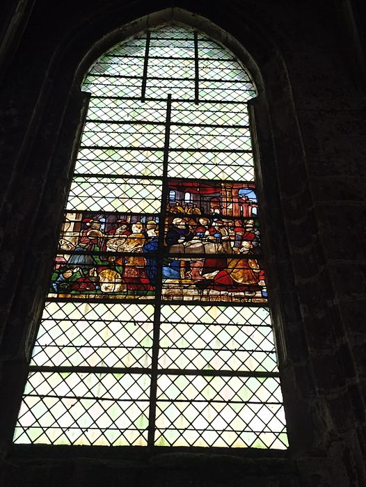 verrière du choeur (fragment) - © Ministère de la Culture (France), Collectif Objets – Tous droits réservés