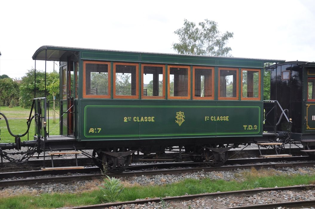 voiture à voyageurs Buire, à voie métrique, ABf n°7 - © Ministère de la Culture (France), Collectif Objets – Tous droits réservés