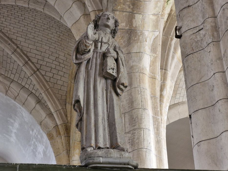 statue (poutre de gloire) : Saint Jean-Baptiste