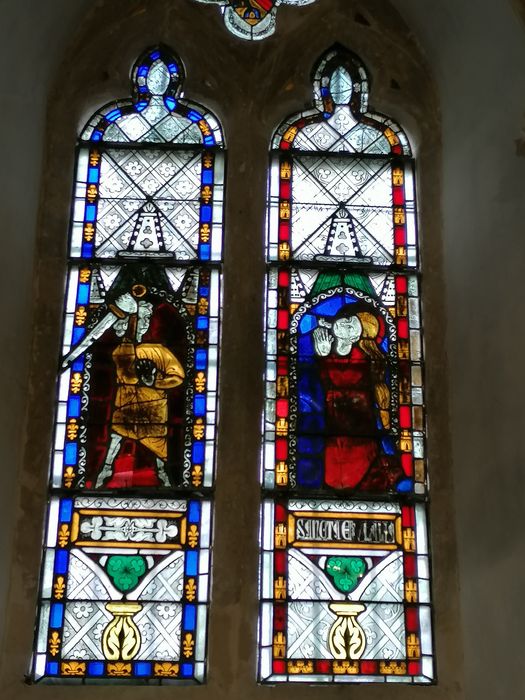 Verrière : Le Martyre de sainte Eulalie