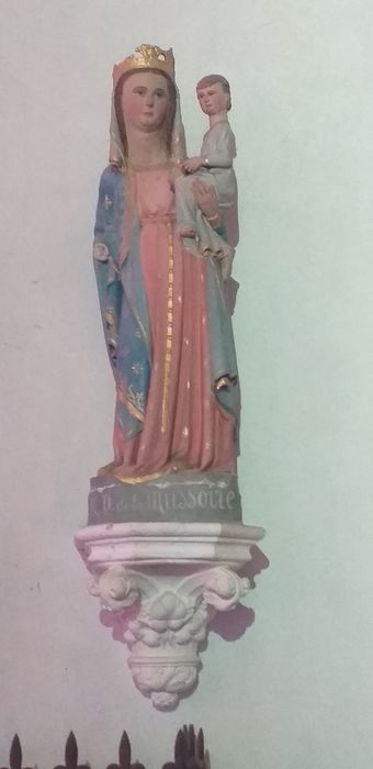 statue : Vierge à l'Enfant dite Notre-Dame de la Mussoire - © Ministère de la Culture (France), Collectif Objets – Tous droits réservés