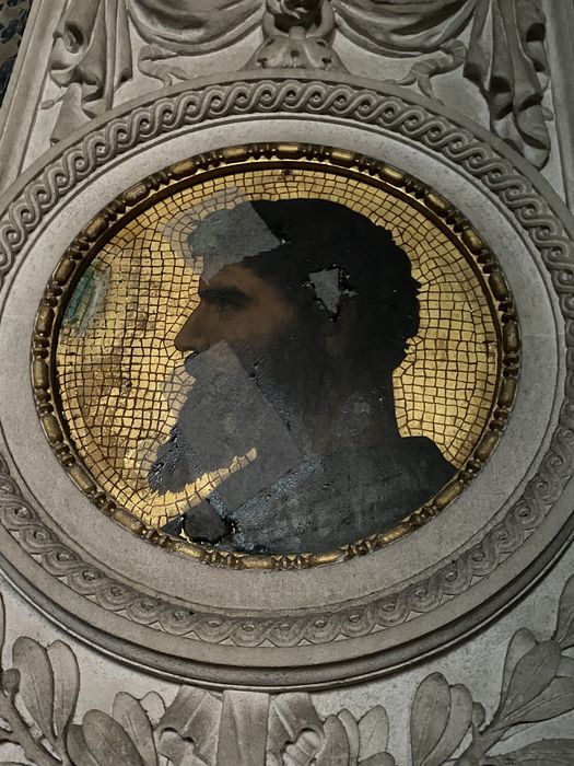 décor de la chapelle de la famille Boucicaut, détail