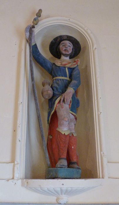 statue : Saint Roch - © Ministère de la Culture (France), Collectif Objets – Tous droits réservés