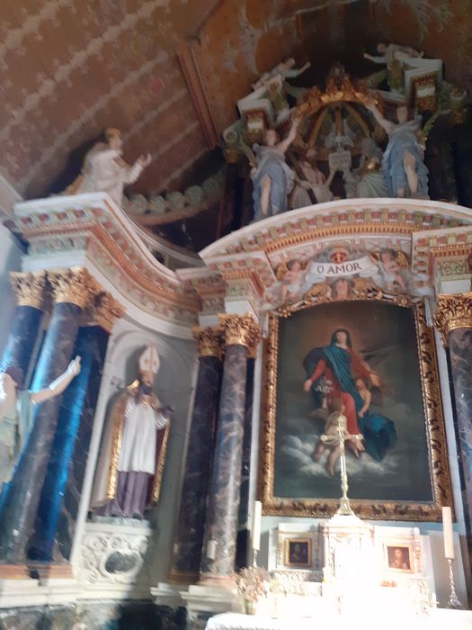 retable du maître-autel, vue partielle