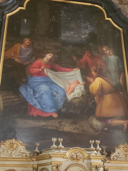 tableau : Adoration des bergers - © Ministère de la Culture (France), Collectif Objets – Tous droits réservés