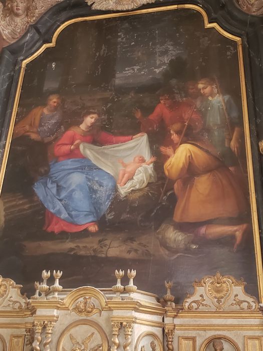 tableau : Adoration des bergers - © Ministère de la Culture (France), Collectif Objets – Tous droits réservés
