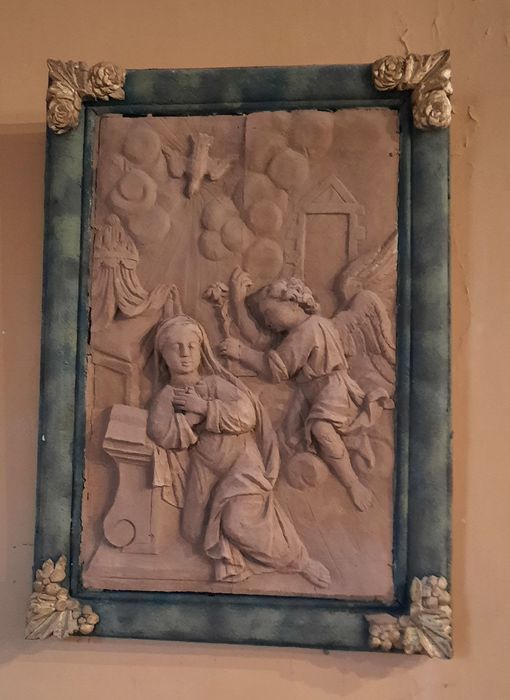 bas-relief : Annonciation
