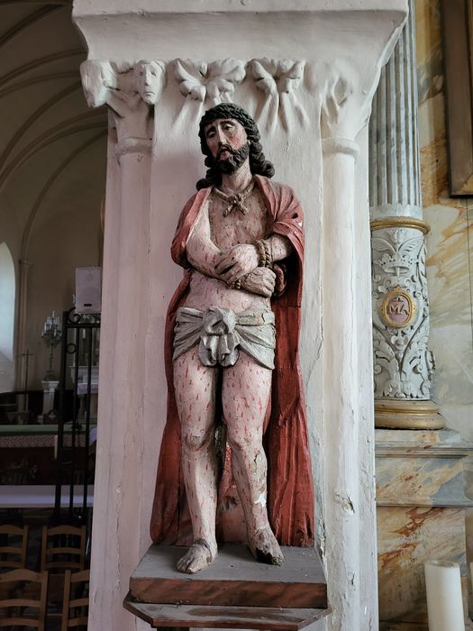 statue : Christ flagellé