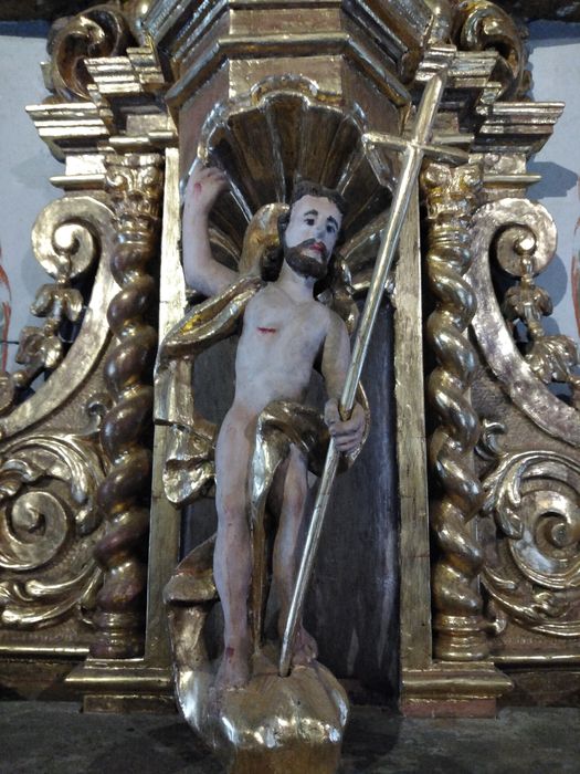 statue (statuette) : Christ ressuscité